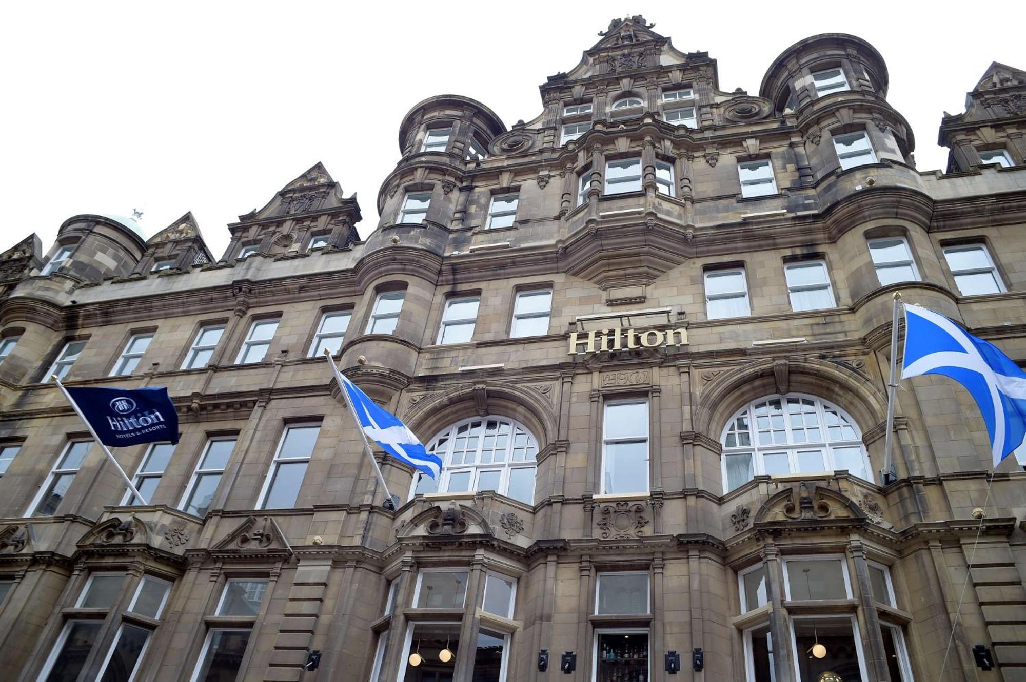Hilton Edinburgh Carlton Hotel Bagian luar foto